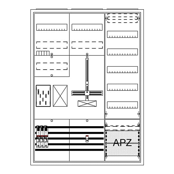 STRIEBEL & JOHN Komplettschrank APBKE-IA371Z1R1S1V5A BA37BC5